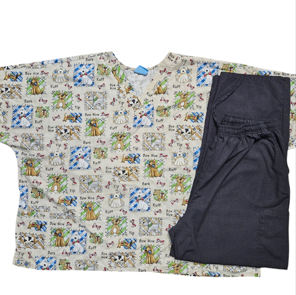 Dogs scrub set